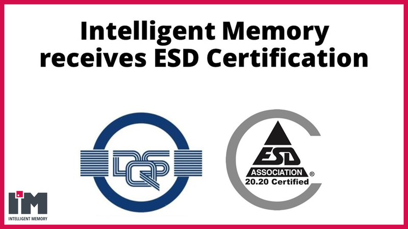 Intelligent Memory Quality ESD electrostatic discharge Certification