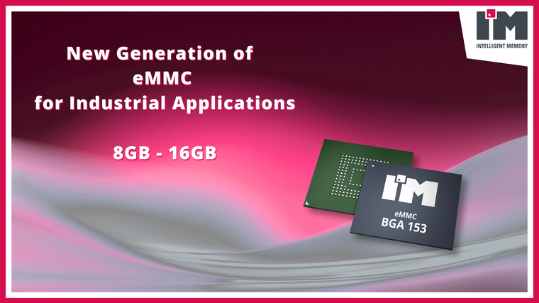 IM Launches New Generation eMMCs for Industrial Applications