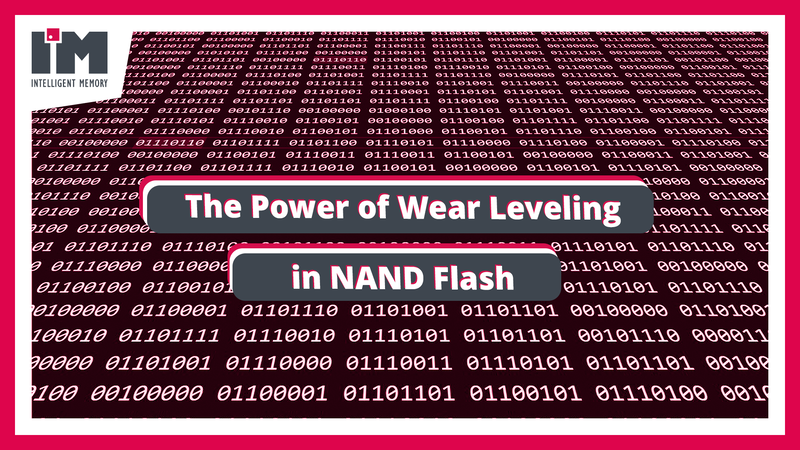 Intelligent Memory Wear Leveling in NAND Flash - writing cells evenly