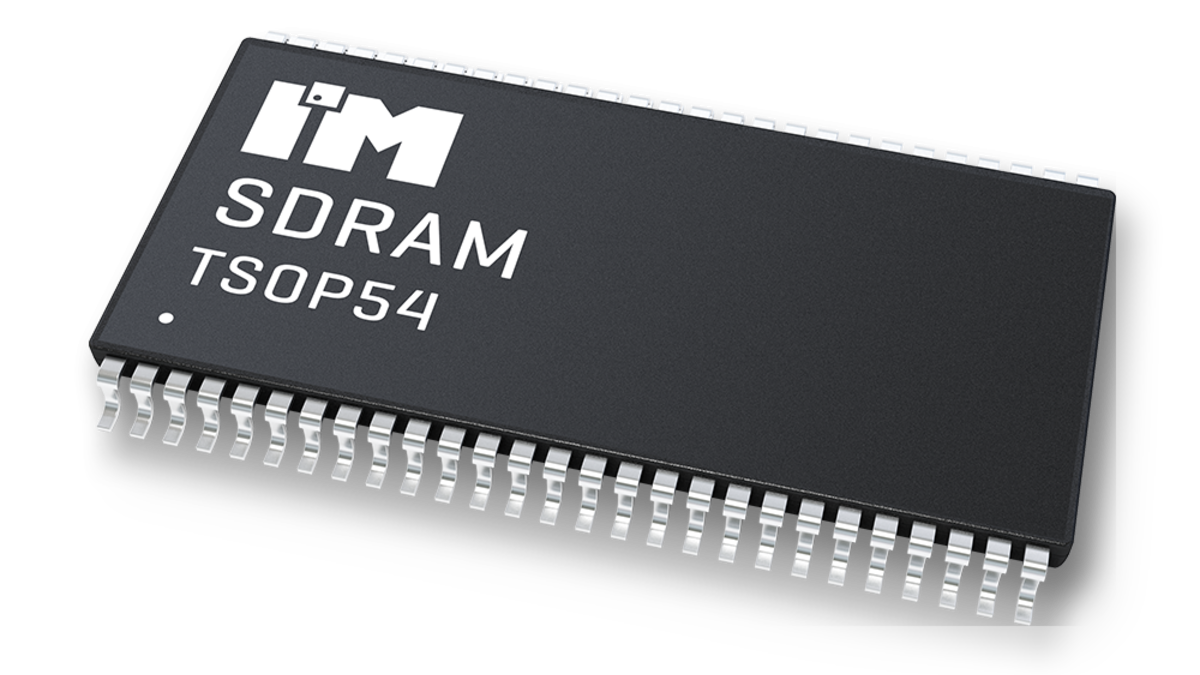 DRAM Component - SDRAM - 256Mb - 166MHz (166Mbps) - 3.3V - 8Mx32 - TSOPII-86 - IME2532SDBETG-6I